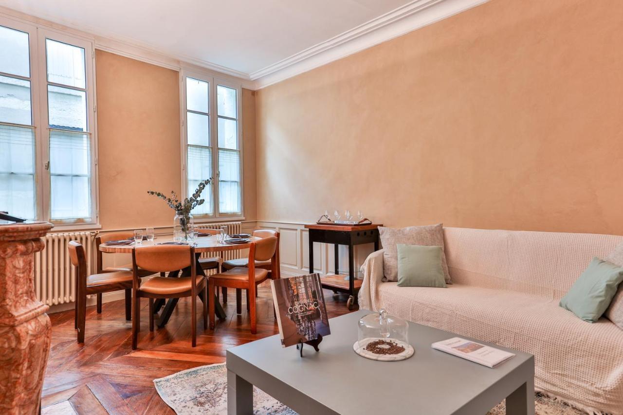 Le Cordon Bleu # Vieux-Cognac # Jardin Appartement Buitenkant foto